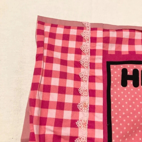 Hello Kitty Pink Checkered Pillowcase  29.5 x 18 Inch Pillow Case - Picture 5 of 16